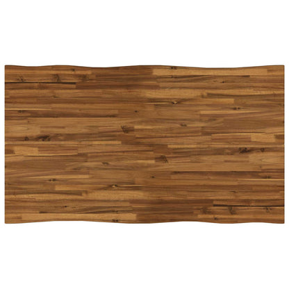 120 x 90 x 75 cm Massief Acaciahout Natuurlijk en Koffie