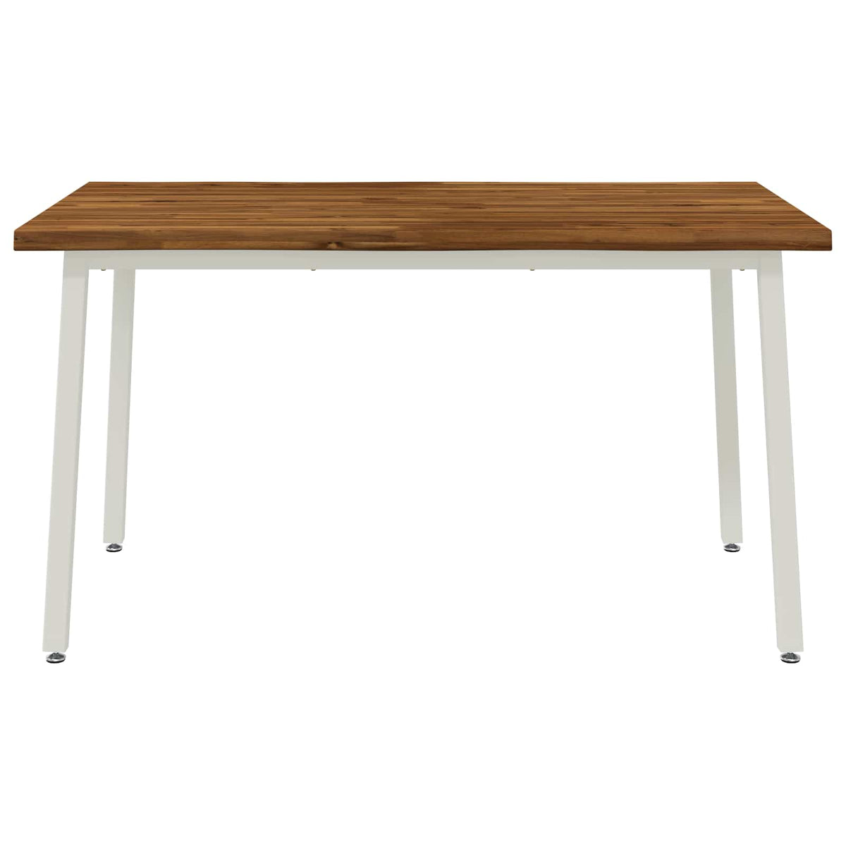 120 x 90 x 75 cm Massief Acaciahout Natuurlijk en Wit