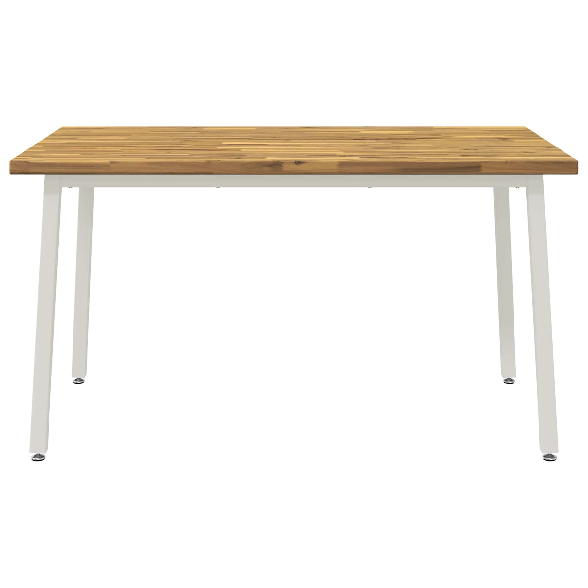 140 x 70 x 75 cm Massief Acaciahout Natuurlijk en Koffie