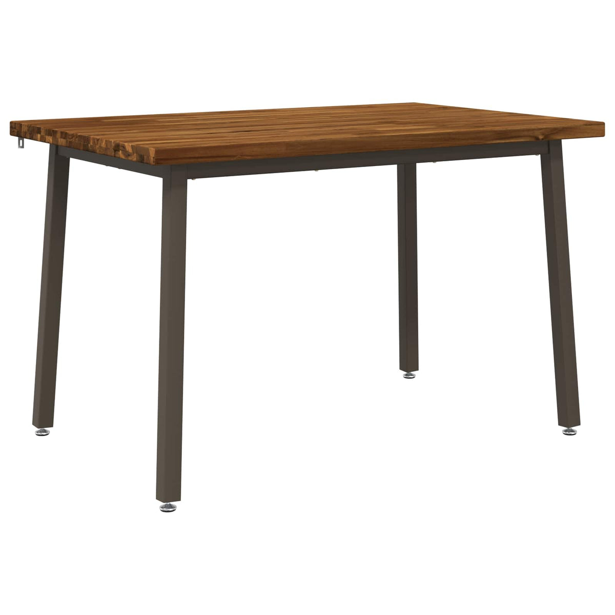 120 x 80 x 75 cm Massief Acaciahout Natuurlijk en Koffie