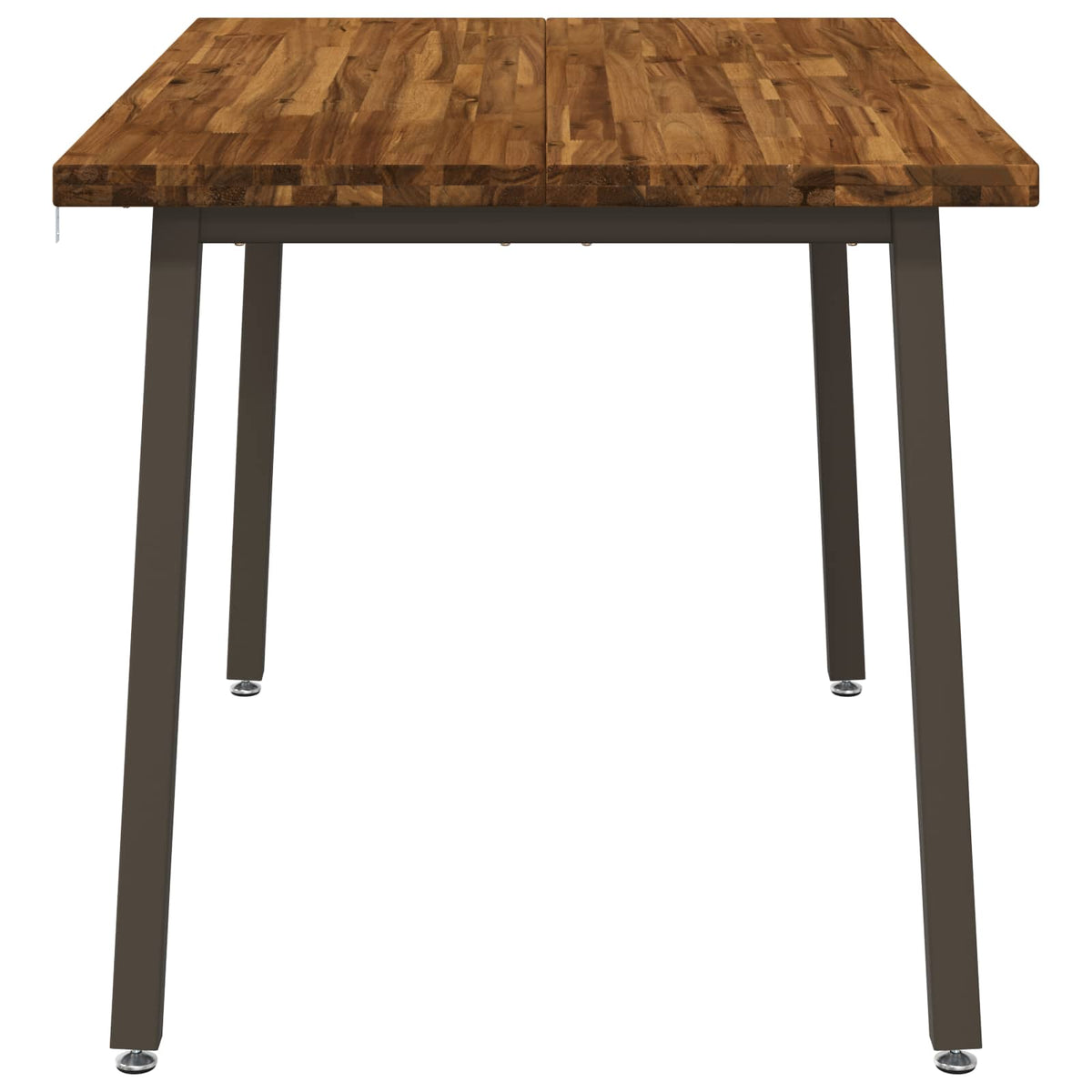 120 x 80 x 75 cm Massief Acaciahout Natuurlijk en Koffie