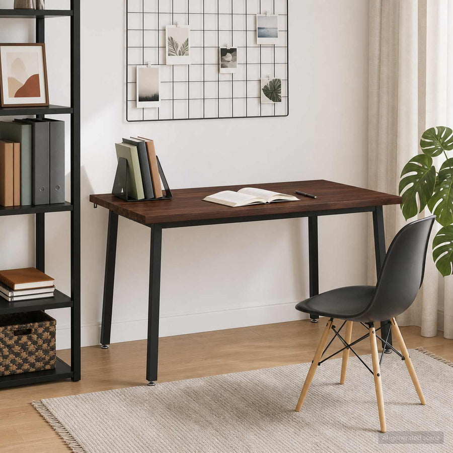 Vierkante Eettafel 140 x 90 x 75 cm Massief Acaciahout