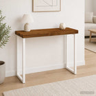 Tafelblad massief acaciahout 90x50x3,5 cm naturel