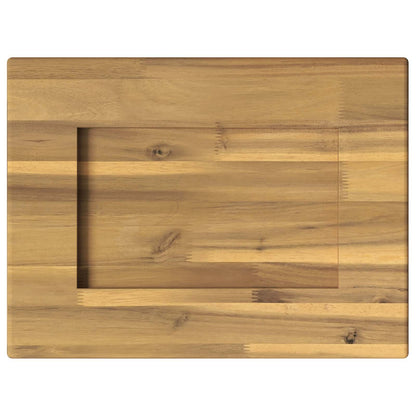 Rechthoekig Tafelblad 90 x 50 x 3,5 cm Rechthoekig Wit