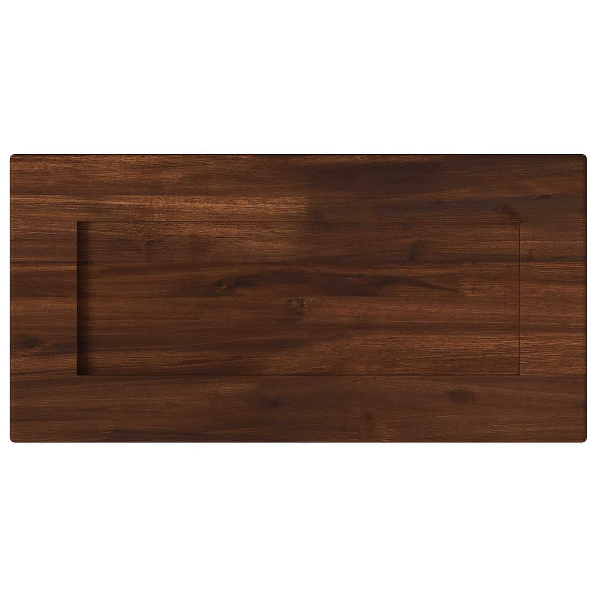 Rechthoekig Tafelblad 90 x 50 x 3,5 cm Rechthoekig Donkerbruin