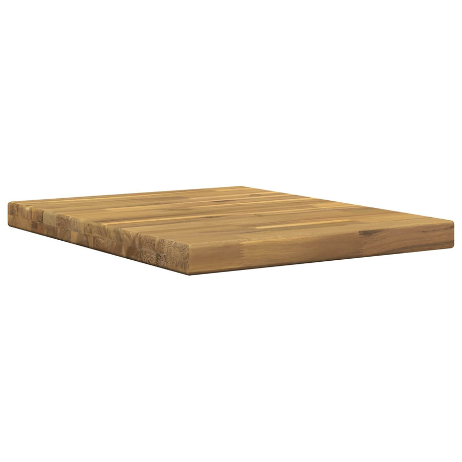 Rechthoekig Tafelblad 50 x 50 x 3,5 cm Vierkant Wit