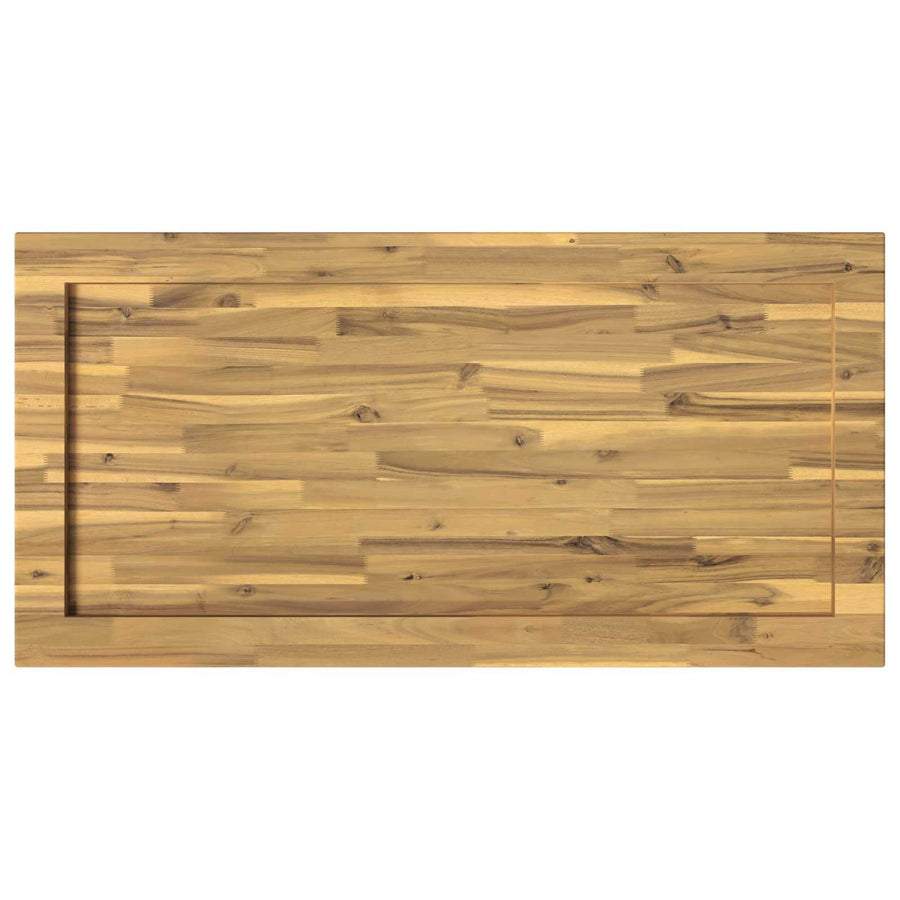 Rechthoekig Tafelblad 90 x 50 x 3,5 cm Rechthoekig Wit