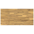 Tafelblad massief acaciahout 90x50x3,5 cm