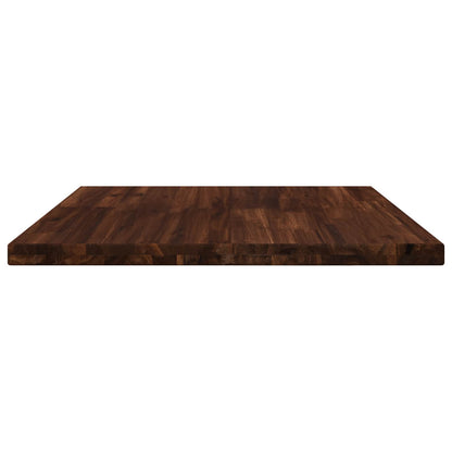 Rechthoekig Tafelblad 70 x 70 x 3,5 cm Vierkant Donkerbruin