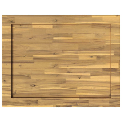 Rechthoekig Tafelblad 90 x 50 x 3,5 cm Rechthoekig Wit