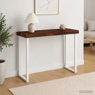 Tafelblad acaciahout 90x50 cm donkerbruin