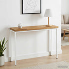 Tafelblad acaciahout 90x50 cm wit