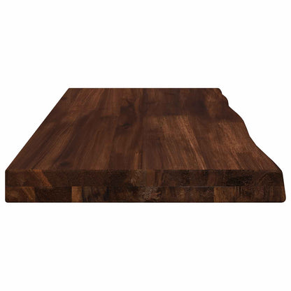 Rechthoekig Tafelblad 90 x 50 x 3,5 cm Rechthoekig Donkerbruin