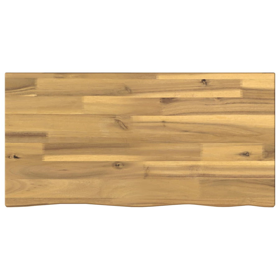 Rechthoekig Tafelblad 90 x 50 x 3,5 cm Rechthoekig Wit