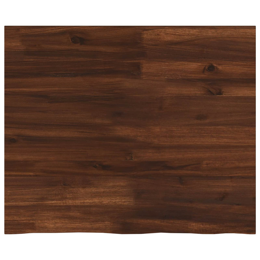 Rechthoekig Tafelblad 90 x 50 x 3,5 cm Rechthoekig Donkerbruin