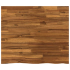 Tafelblad massief acaciahout 90x50x3,5 cm naturel live edge