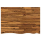 Tafelblad massief acaciahout 90x60 cm live edge