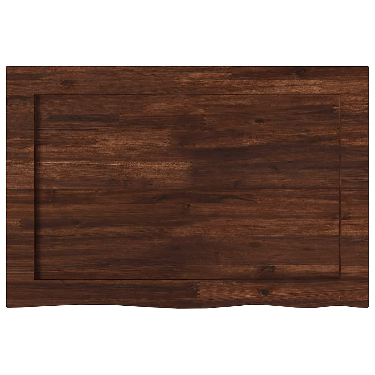 Rechthoekig Tafelblad 90 x 50 x 3,5 cm Rechthoekig Donkerbruin