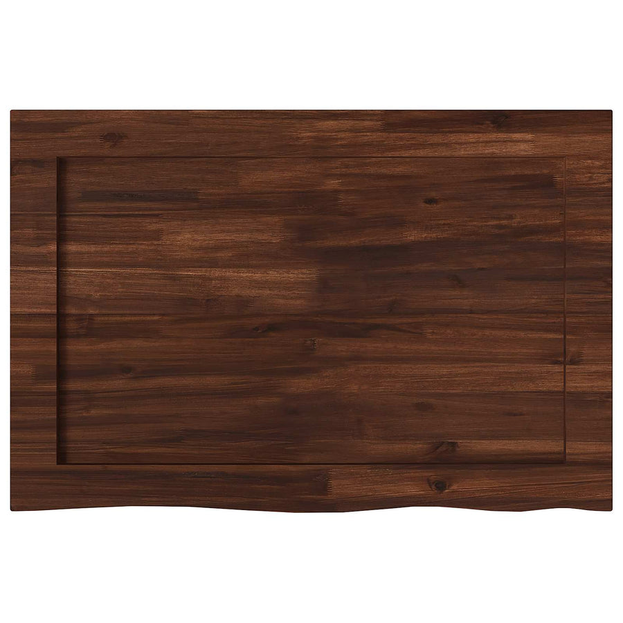 Rechthoekig Tafelblad 90 x 50 x 3,5 cm Rechthoekig Donkerbruin