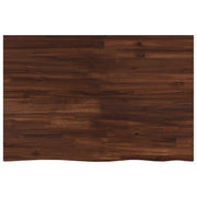 Tafelblad acaciahout 90x50x3,5 cm donkerbruin