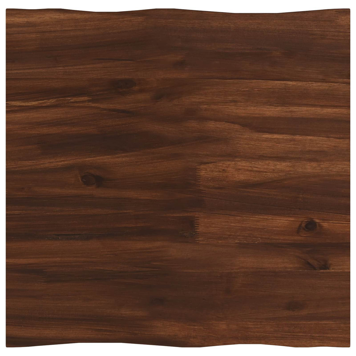 Rechthoekig Tafelblad 60 x 60 x 3,5 cm Vierkant Donkerbruin
