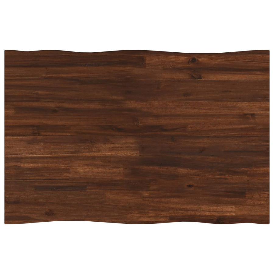 Rechthoekig Tafelblad 90 x 50 x 3,5 cm Rechthoekig Donkerbruin