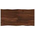 Tafelblad acaciahout 90x50 cm donkerbruin