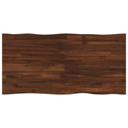 Tafelblad acaciahout 110x60x3,5 cm donkerbruin