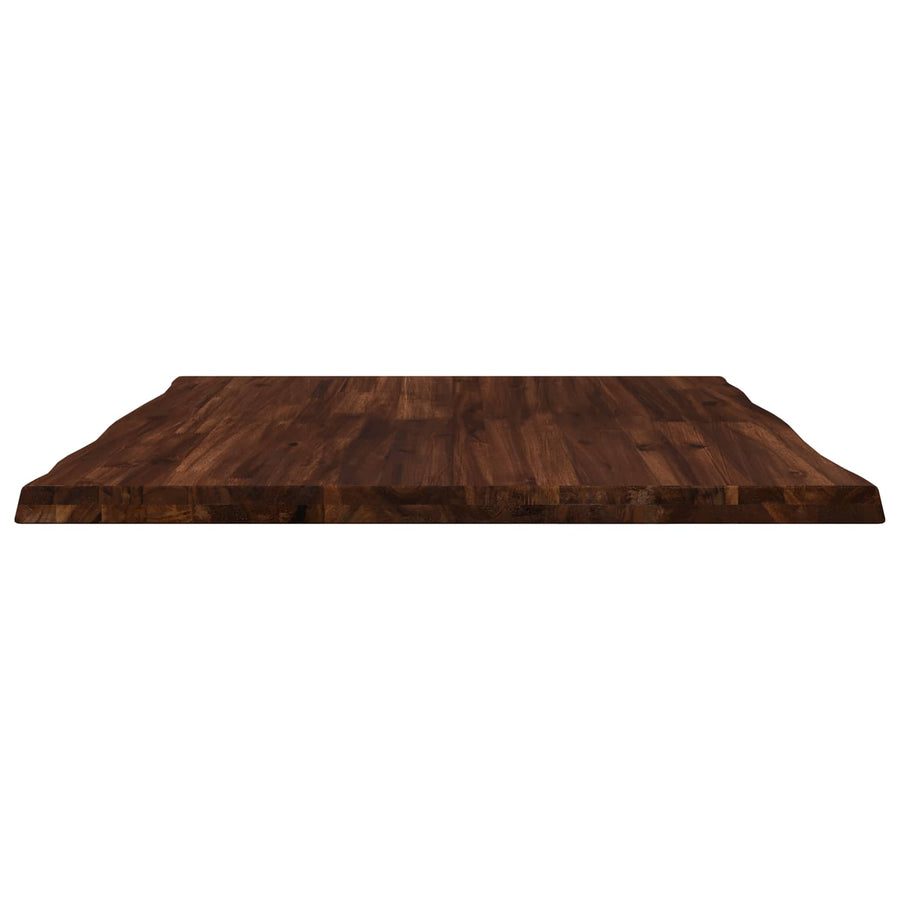 Rechthoekig Tafelblad 70 x 70 x 3,5 cm Vierkant Donkerbruin