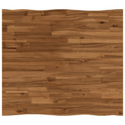 Tafelblad massief acaciahout 90x50 cm naturel