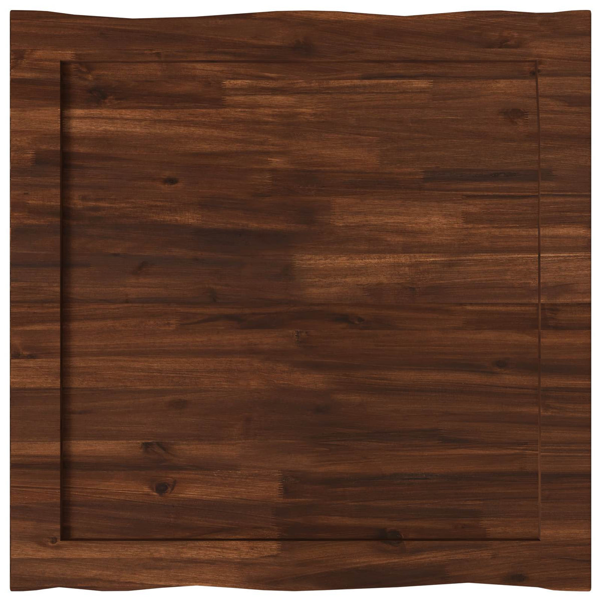 Rechthoekig Tafelblad 90 x 90 x 3,5 cm Vierkant Donkerbruin