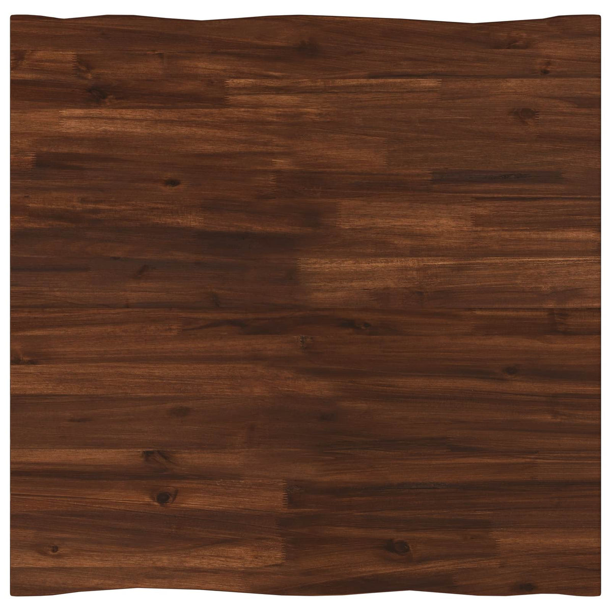Rechthoekig Tafelblad 90 x 90 x 3,5 cm Vierkant Donkerbruin