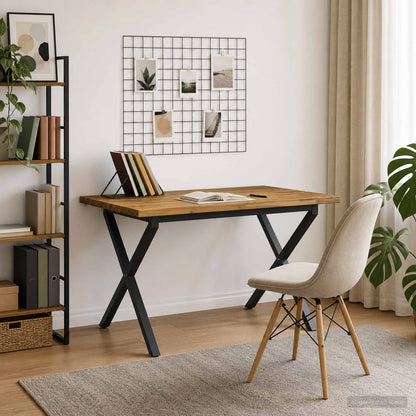 Live Edge Eettafel 90 x 55 x 75 cm Massief Acaciahout