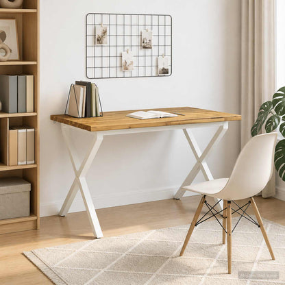Live Edge Eettafel 120 x 80 x 75 cm Massief Acaciahout