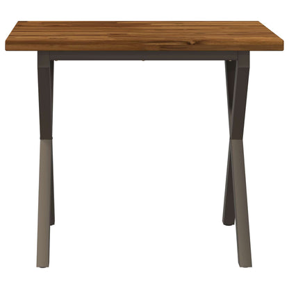 Vierkante Eettafel 110 x 55 x 75 cm Massief Acaciahout