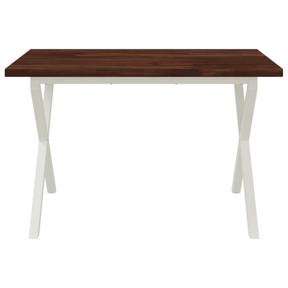 Vierkante Eettafel 120 x 70 x 75 cm Massief Acaciahout