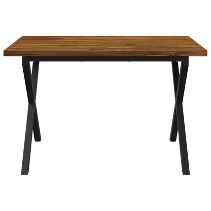 Vierkante Eettafel 120 x 70 x 75 cm Massief Acaciahout