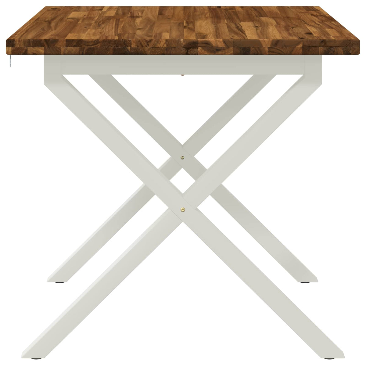 Vierkante Eettafel 80 x 80 x 75 cm Massief Acaciahout