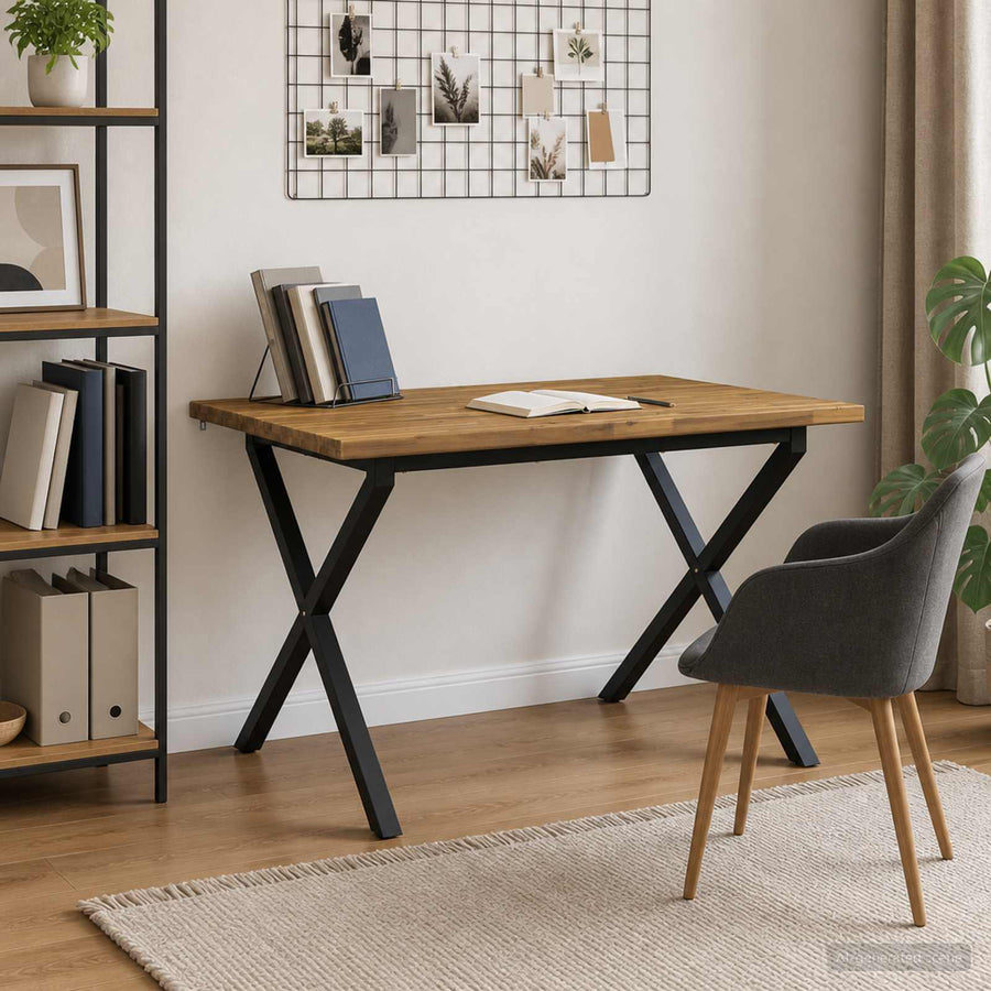 Vierkante Eettafel 120 x 70 x 75 cm Massief Acaciahout