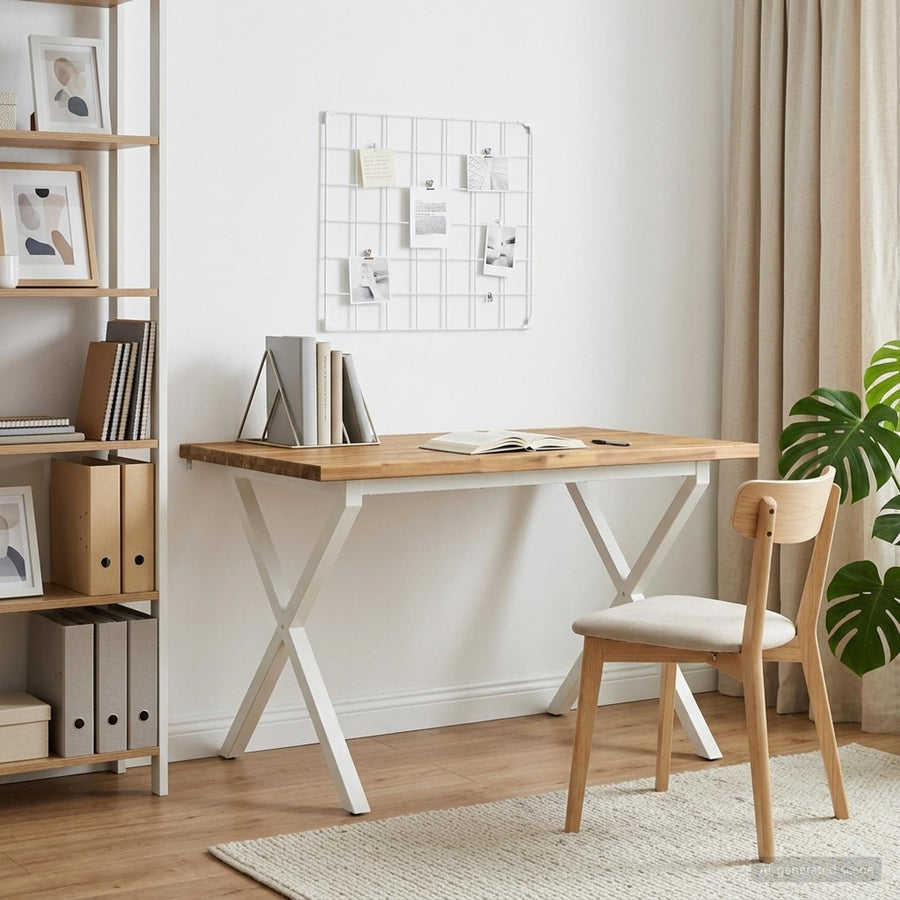 Vierkante Eettafel 120 x 70 x 75 cm Massief Acaciahout
