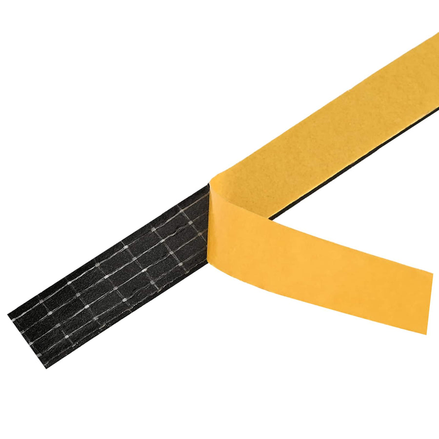 Zelfklevende schuimtape Zwart 10mm x 10m CR Schuim