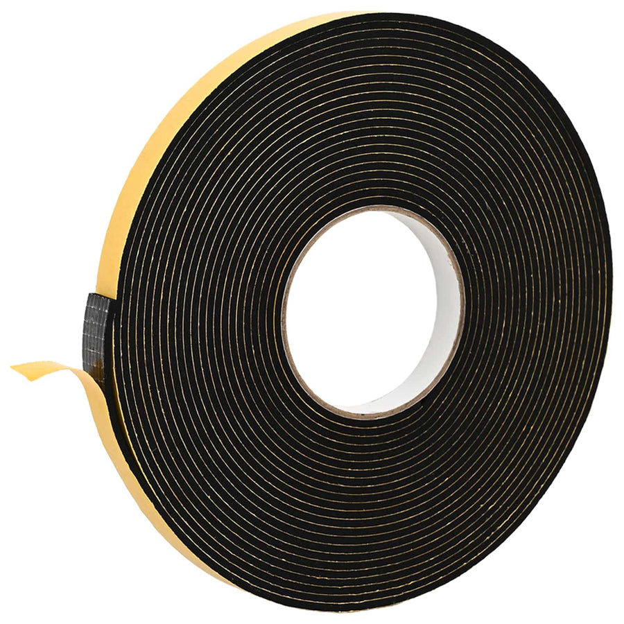Zelfklevende schuimtape 2 pcs Zwart 15mm x 10m CR Schuim