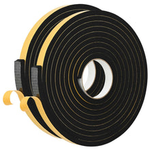 Zelfklevende schuimtape 2 pcs Zwart 15mm x 5m CR Schuim
