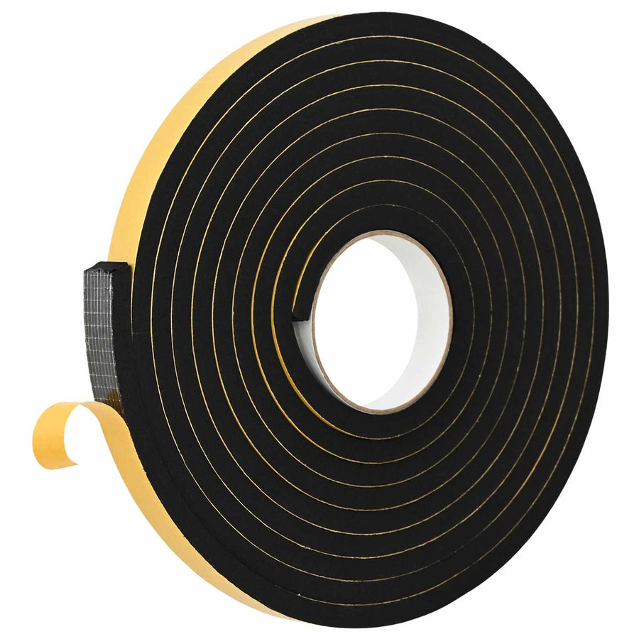 Zelfklevende schuimtape 2 pcs Zwart 20mm x 5m CR Schuim