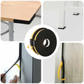Zelfklevende schuimtape 2 pcs Zwart 20mm x 5m CR Schuim