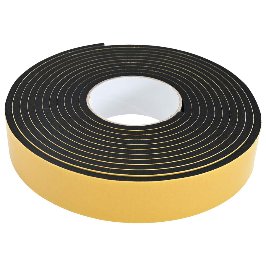 Zelfklevende schuimtape 10 pcs Zwart 30mm x 5m CR Schuim