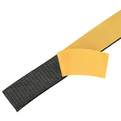 Zelfklevende schuimtape 10 pcs Zwart 30mm x 5m CR Schuim