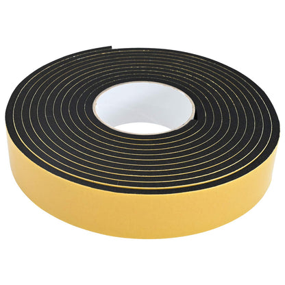 Zelfklevende schuimtape 10 pcs Zwart 40mm x 5m CR Schuim