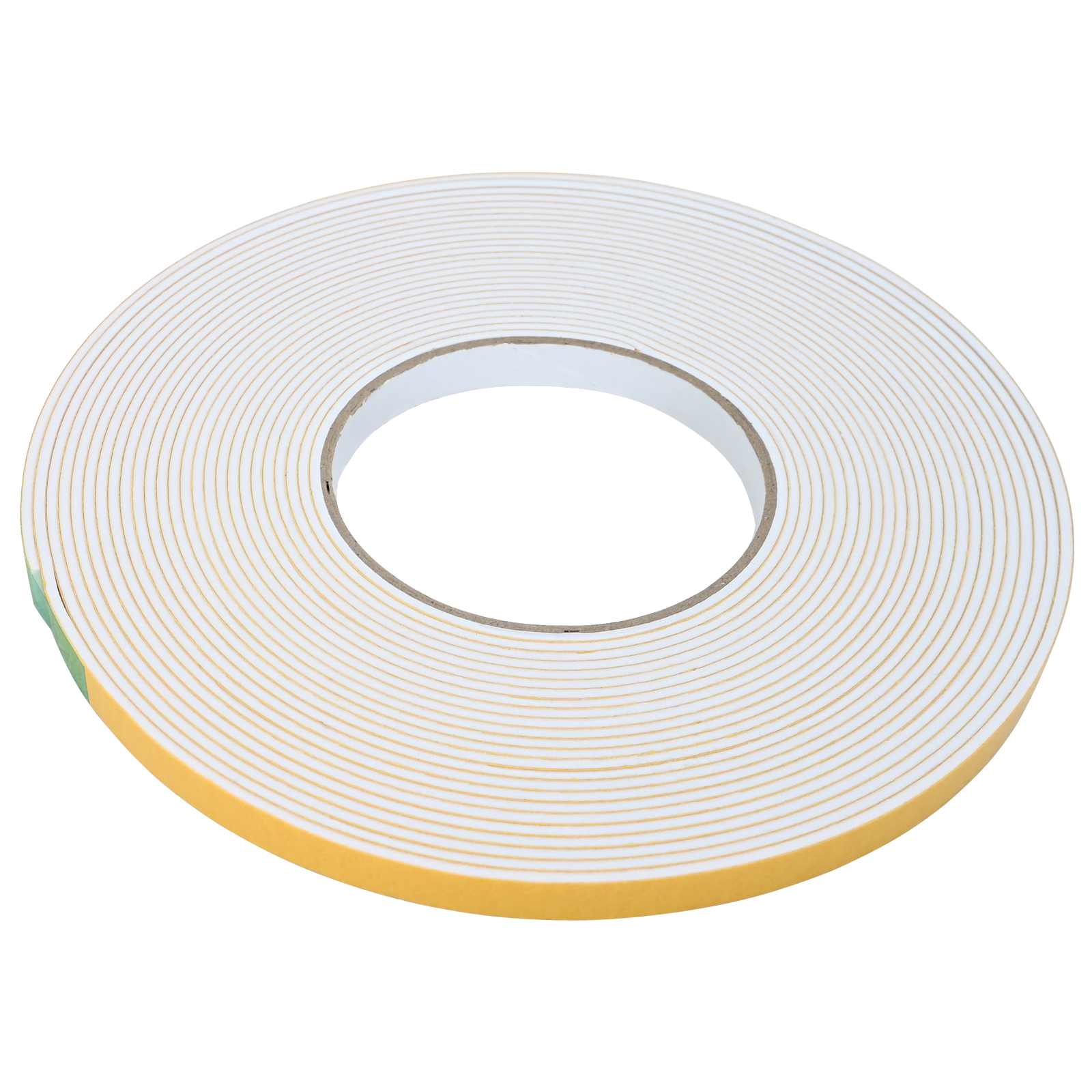 Zelfklevende schuimtape 2 pcs Wit 10mm x 10m CR Schuim