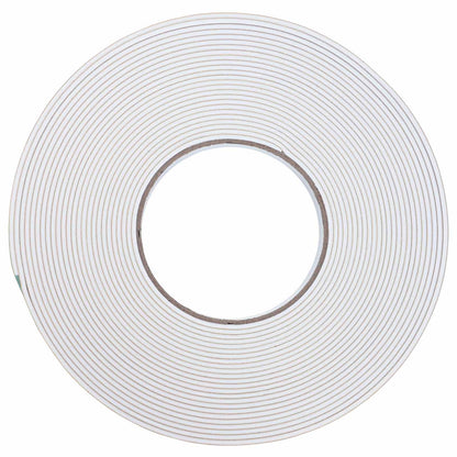 Zelfklevende schuimtape 2 pcs Wit 10mm x 10m CR Schuim